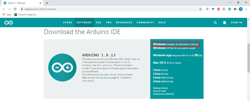 arduino download for mac